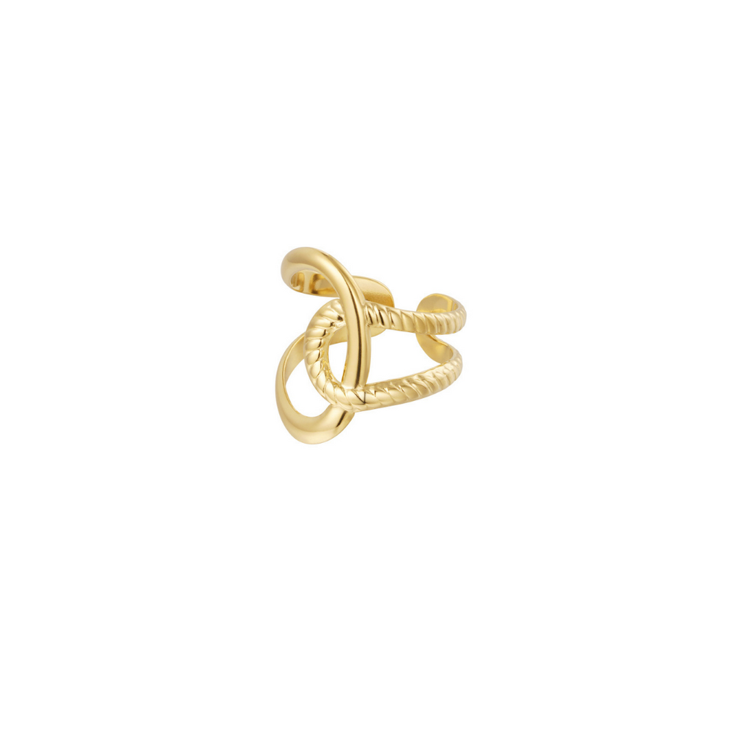 Knot Ring Goud