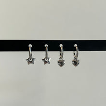 Afbeelding in Gallery-weergave laden, Star Earrings Zilver
