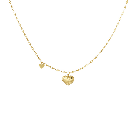 Dotted Heart Necklace