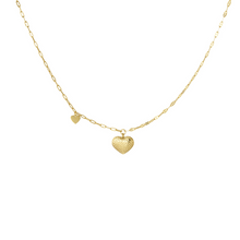 Afbeelding in Gallery-weergave laden, Dotted Heart Necklace Goud
