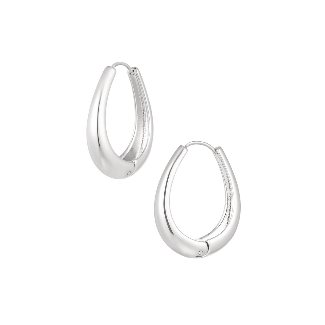 Classy Hoops Zilver